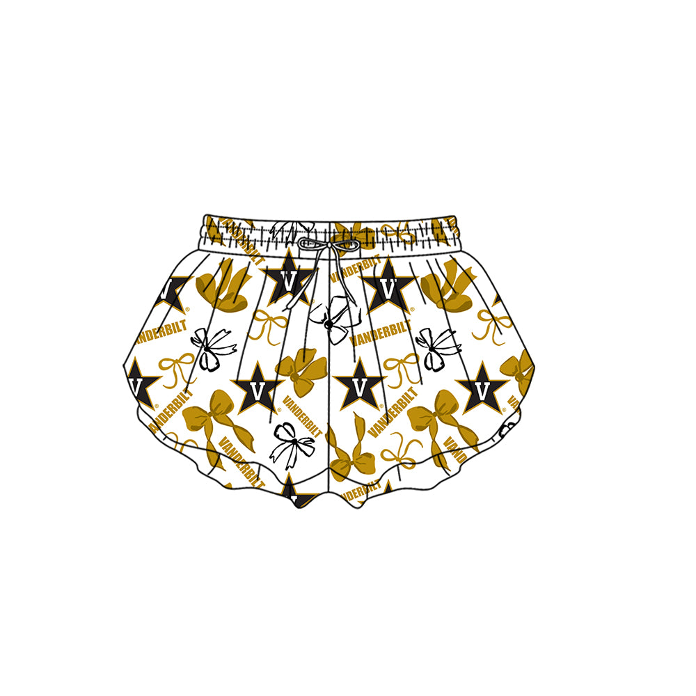 ( Moq 5 Each Style ) Baby Girls Toddler Stars Bows Sibling Team Shorts Dresses Set Clothes