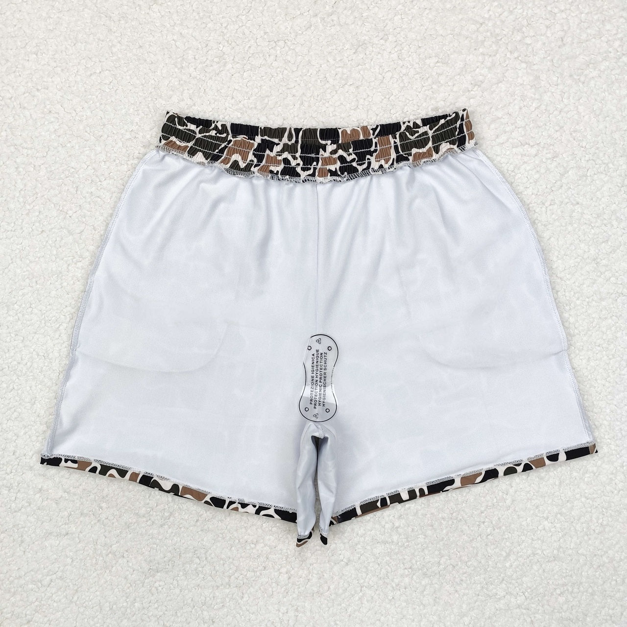 Daddy and Me Baby Boy Camo Sibling Family Swimsuit Trunks