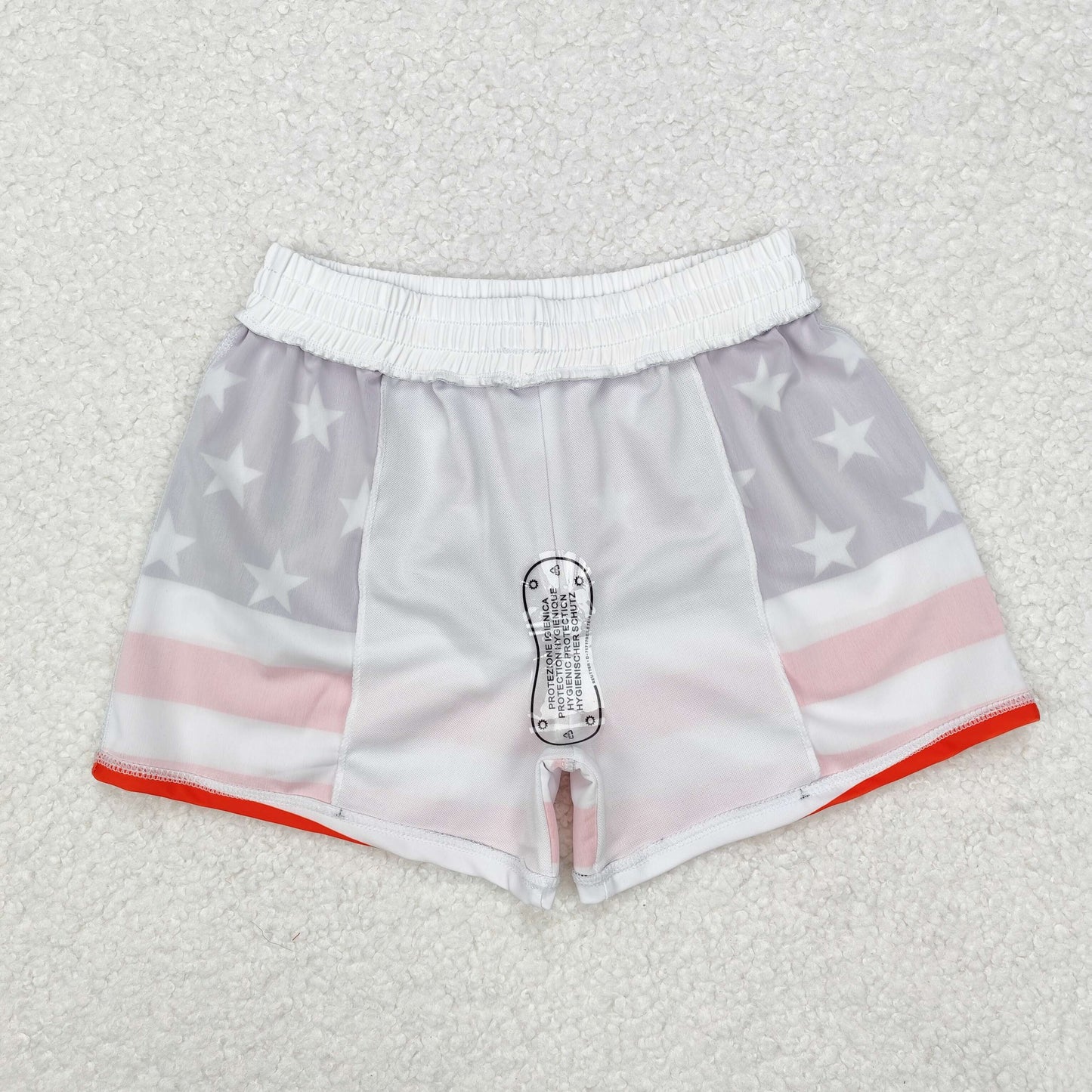 Baby Boy July 4th Stars Stripes Swim Trunks Shorts