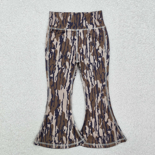 Baby Girl Camo Yoga Active Wear Bell Pants