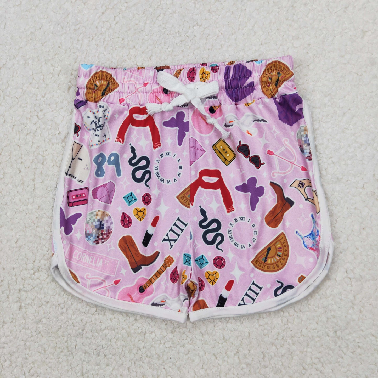 Baby Girl Singer Butterfly Shorts Bottoms RTS