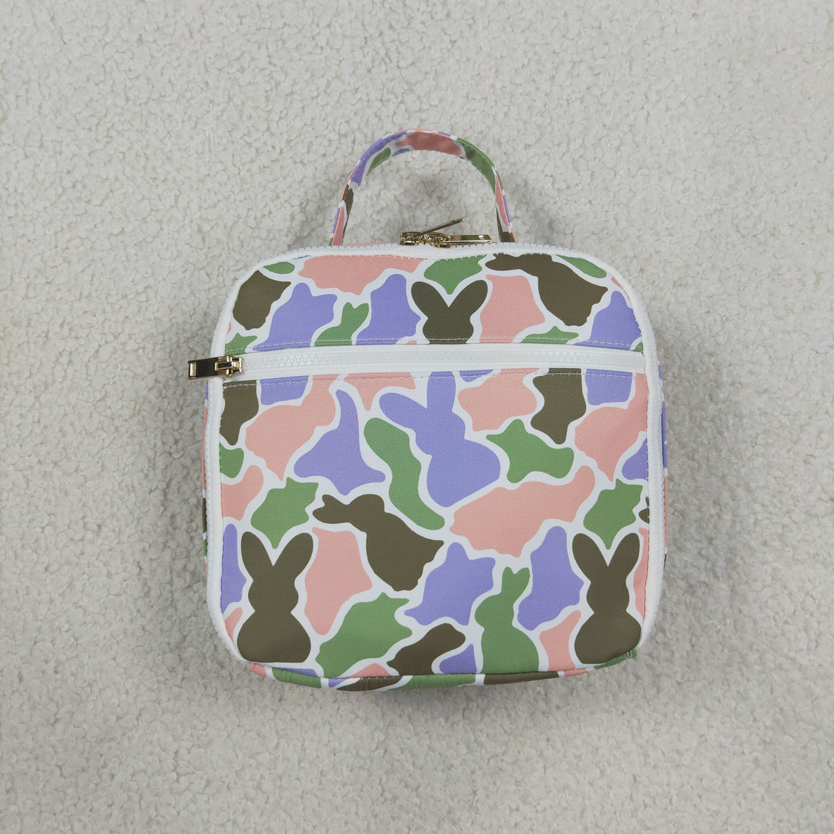 Preorder Baby Toddler Kids Easter Rabbits Camo Lunch Box Picnic Thermal Bag