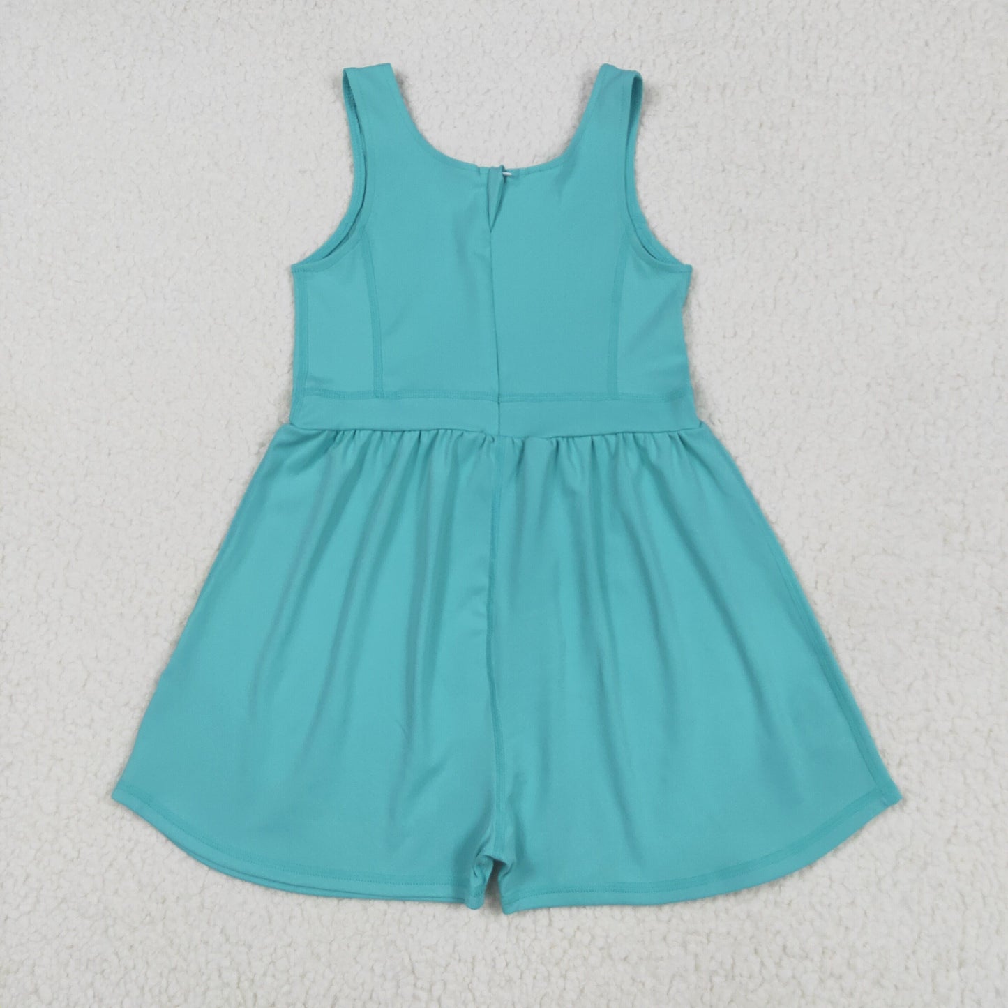 Baby Girl Sleeveless Green Yoga Active Jumpsuit RTS