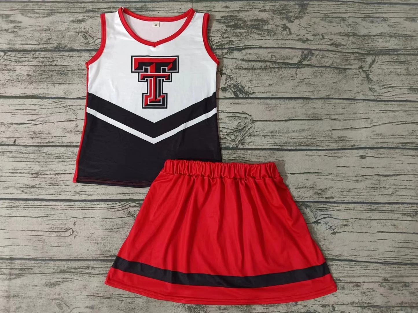 Baby Girls T Team Top 2pcs Skirt Shorts Clothes Sets split order preorder July 29th