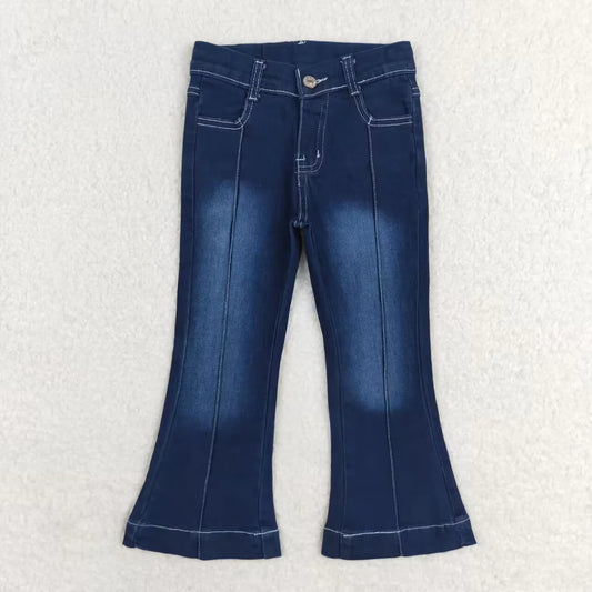 Baby Girls Kids Blue Denim Pants Jeans Bottoms RTS