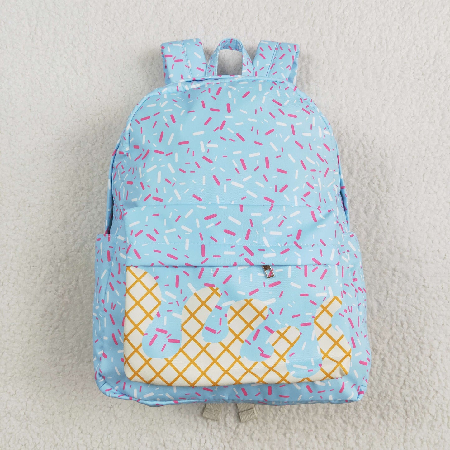 Kids Toddler Adult Blue Teams Duffle Gym Backpack Lunch Bag Sibling Bags