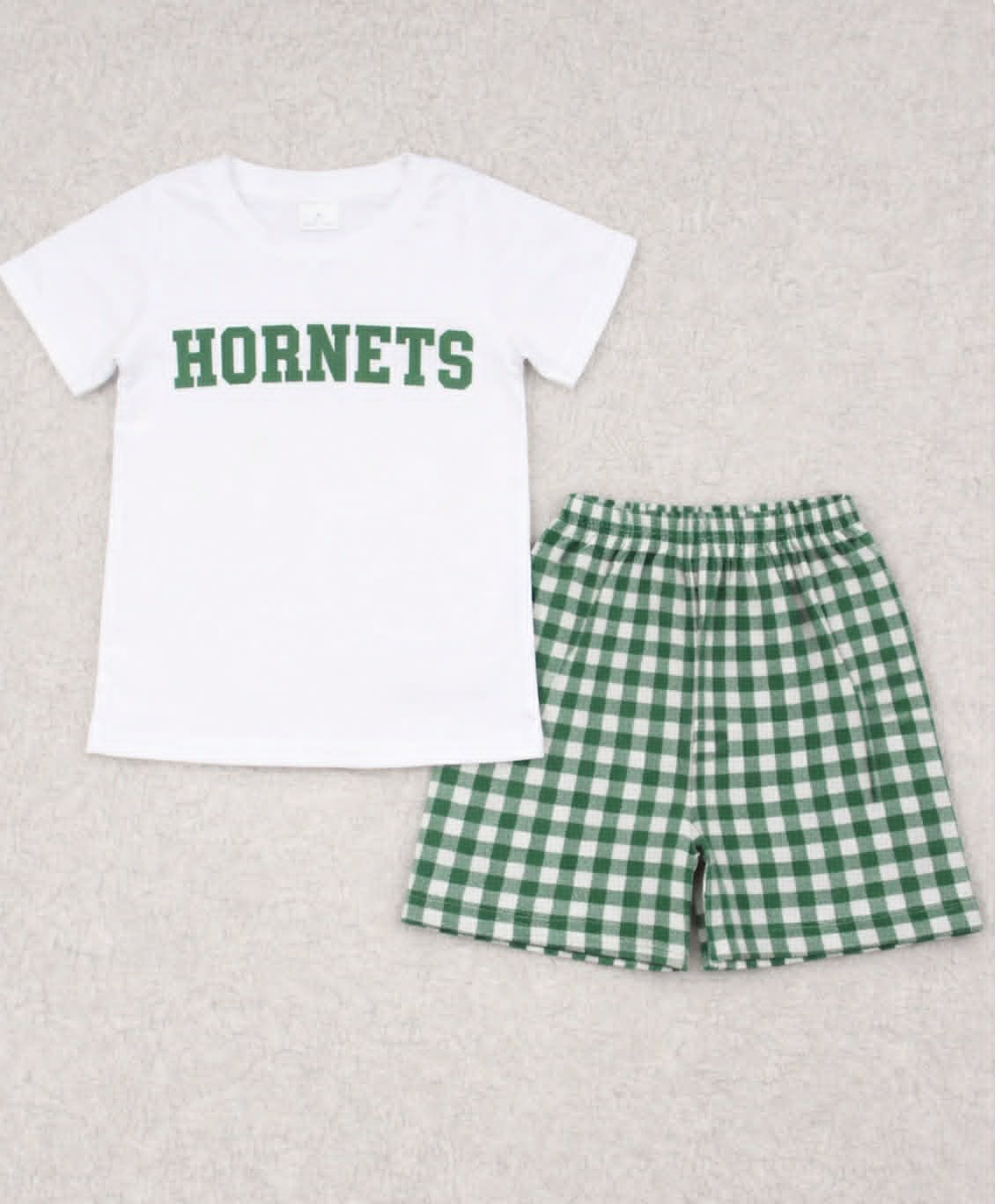 ( Moq 5 ) Customized Baby Boys Girls Toddler Shirts Shorts Sets Clothes 4.27