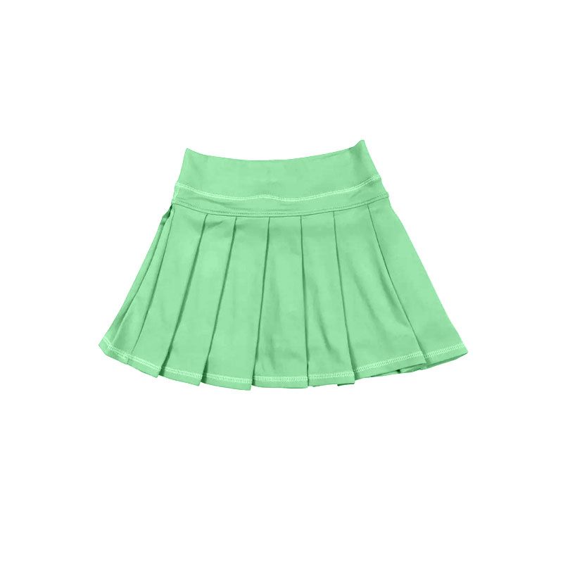 ( Moq 5 ) Preorder Baby Girls Kids Skirt Shorts Bottoms Yoga Active Green Clothes