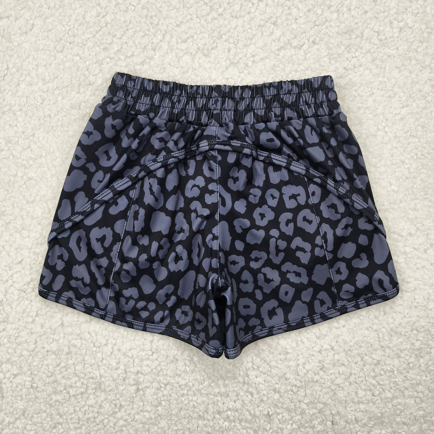 Baby Girl Leopard Yoga Active wear Bottoms Shorts RTS