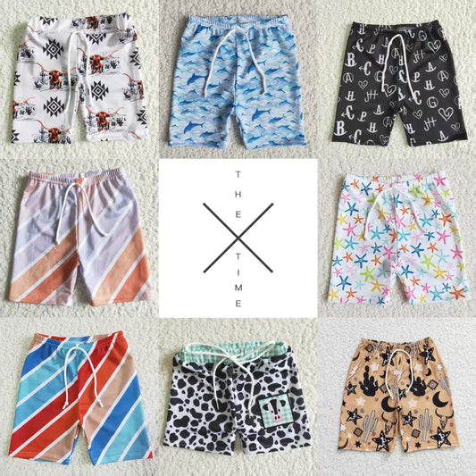Baby Boy Toddler Summer Swimming Trunks Sibling Clothes RTS