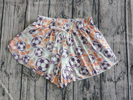 ( Moq 5 ) Baby Girl Summer Soccer Shorts Bottoms