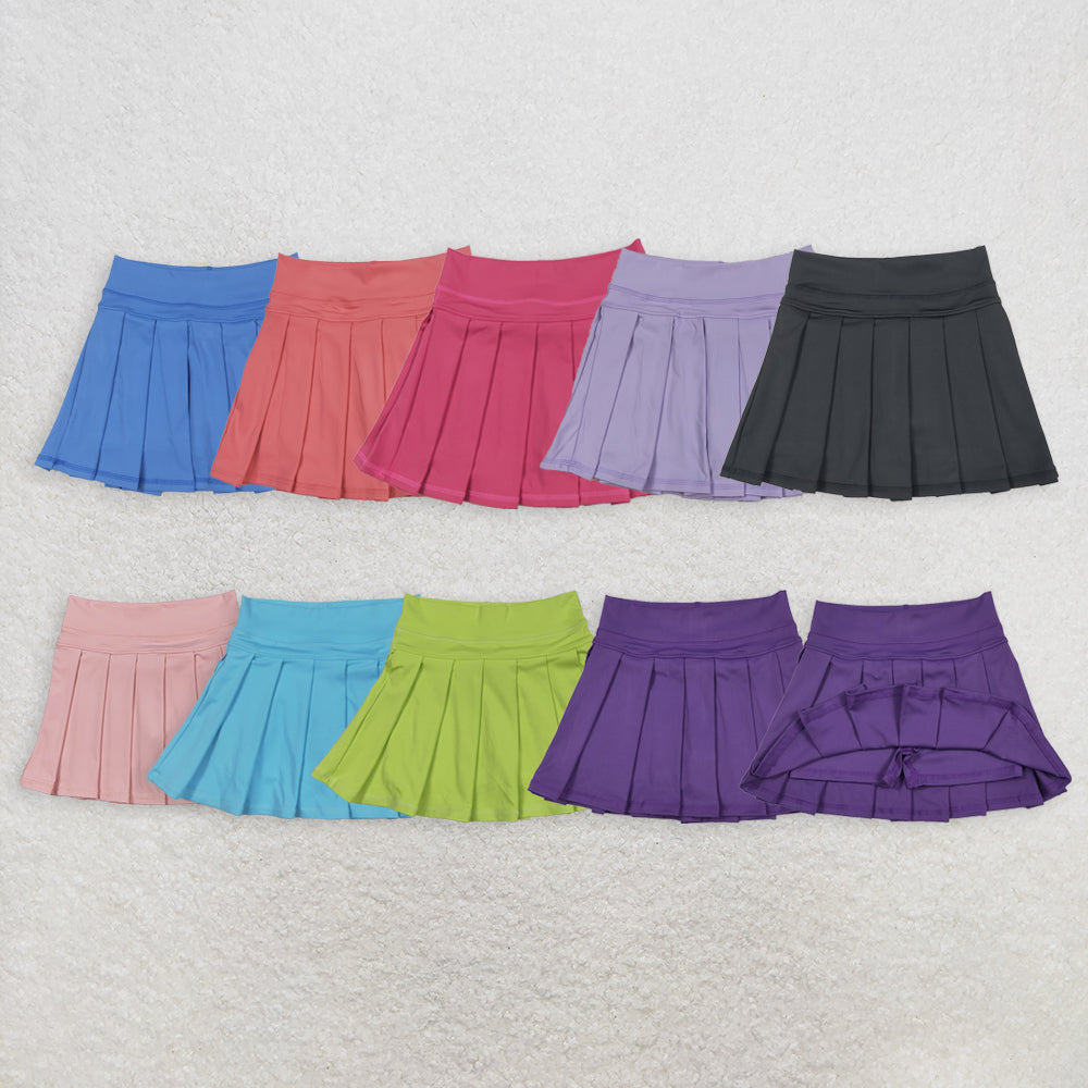 Baby Girl Toddler Yoga Active Shorts Skirt Skorts Sibling Colorful Bottoms RTS