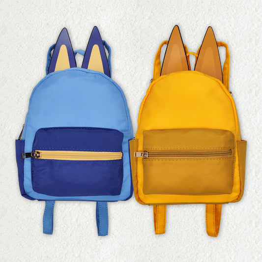 Baby Toddler Kids Cartoon Ears Dogs Sibling Backpacks Bags RTS