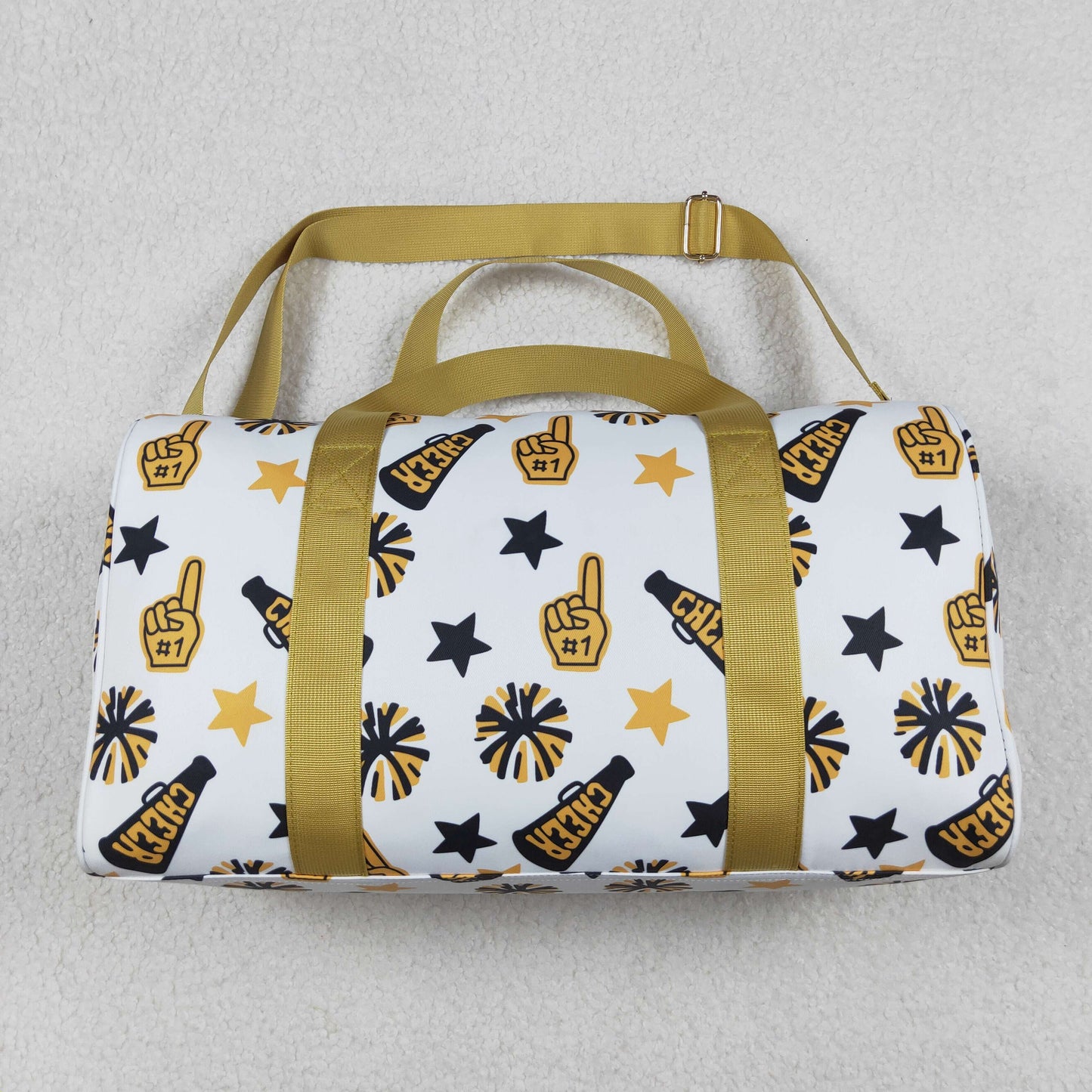 Kids Girl Adult Team Cheer Yellow Gym Bag RTS
