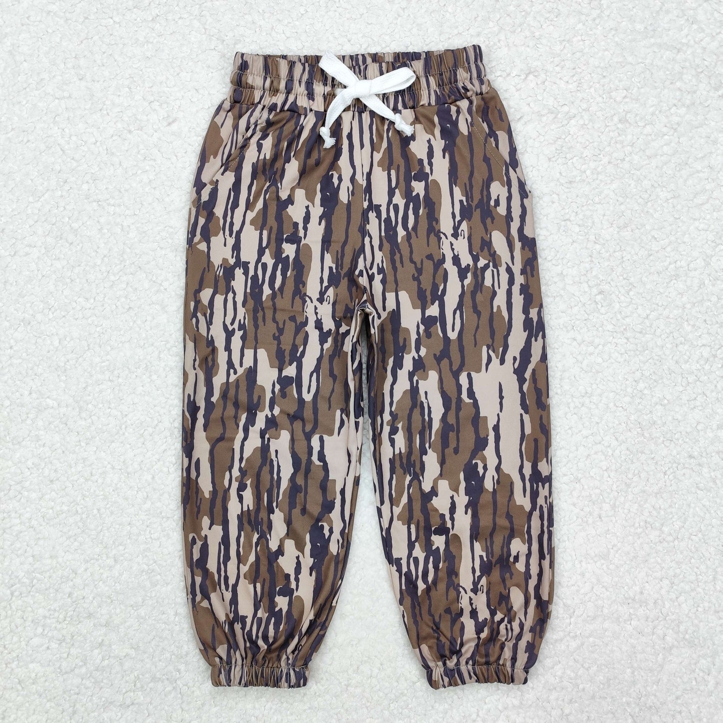 Adult Women Camo Pocket Bottom Pants