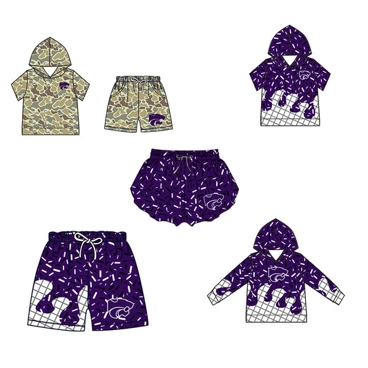 ( Moq 5 Each Style ) Baby Boys Girls Toddler Sibling Shorts Shirts Set Team Drip Sprinkles Clothes