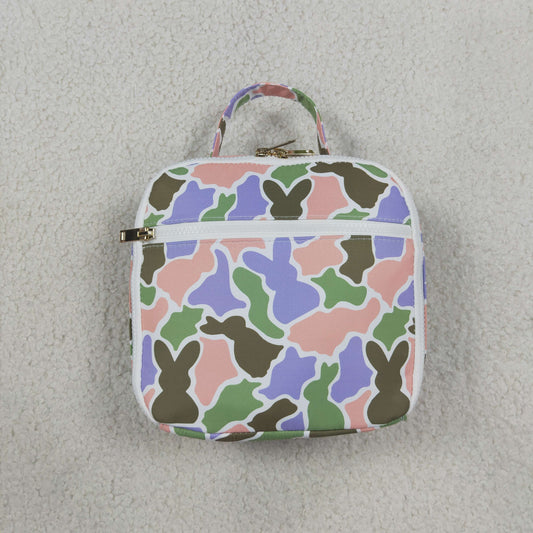 Baby Toddler Kids Easter Rabbits Camo Lunch Box Picnic Thermal Bag RTS