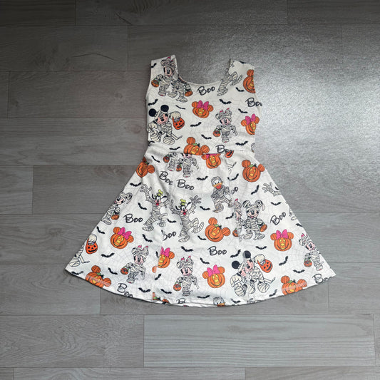 ( No moq ) Preorder Baby Girls Kids Pumpkins Cartoon Halloween Shorts Dress Yoga Active Clothes