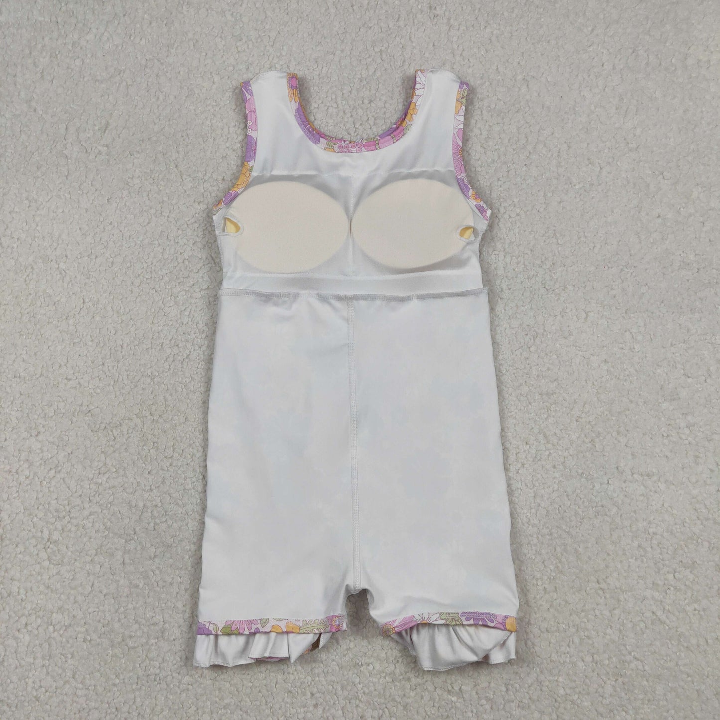 Baby Girls Kids Sleeveless Flower Shorts Yoga Active Sleeveless Dress RTS