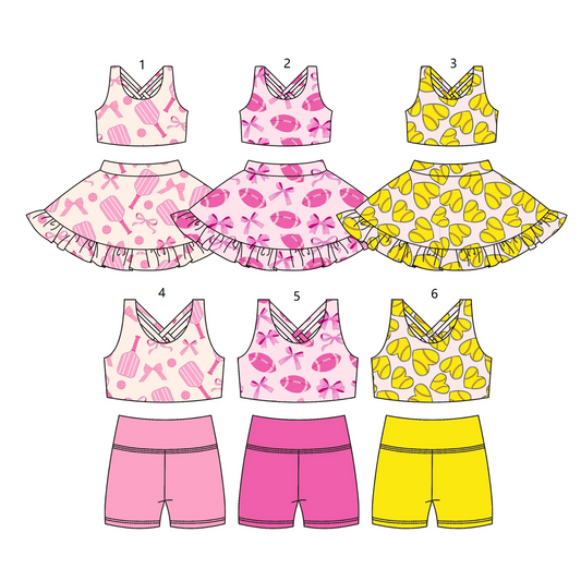 Baby Girl Sleeveless Ball Sibling Dress Set ( Moq 5 Each Style ) 3.18