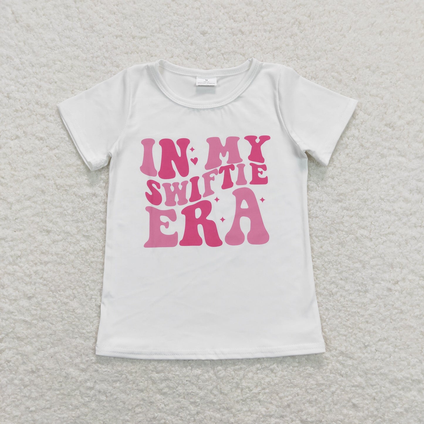 GT0437 Baby Girl Short Sleeves Singer Shirt