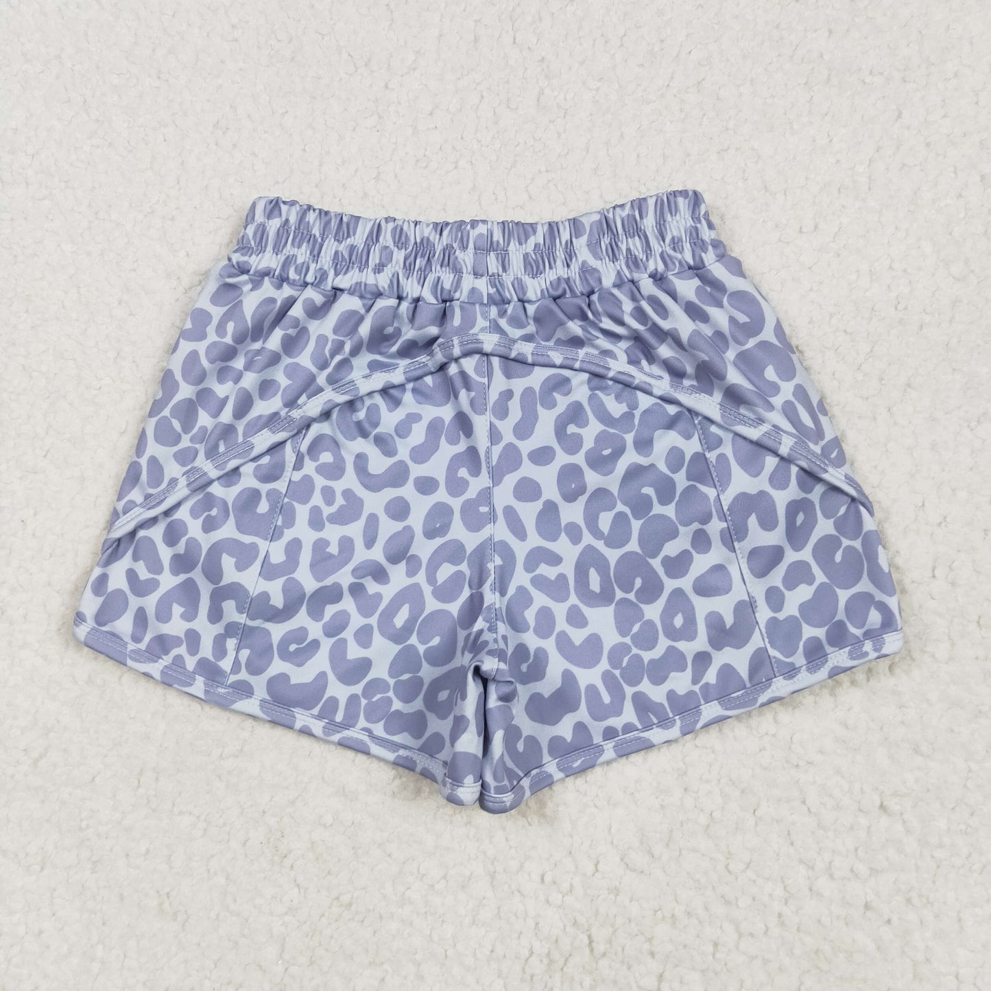 Baby Girl Grey Camo Yoga Active wear Bottoms Shorts RTS