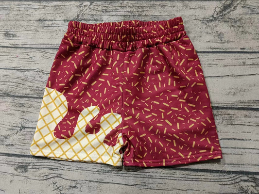 Adult Men Team Red Shorts Moq 5