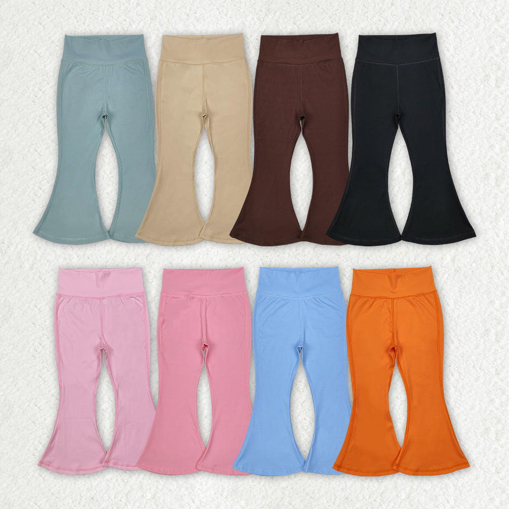 Baby Girl Yoga Active Wear Bell Bottom Pants Sibling Clothes RTS