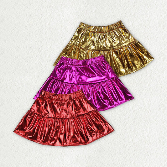 Baby Girl Leather Sibling Skirts Bottoms RTS