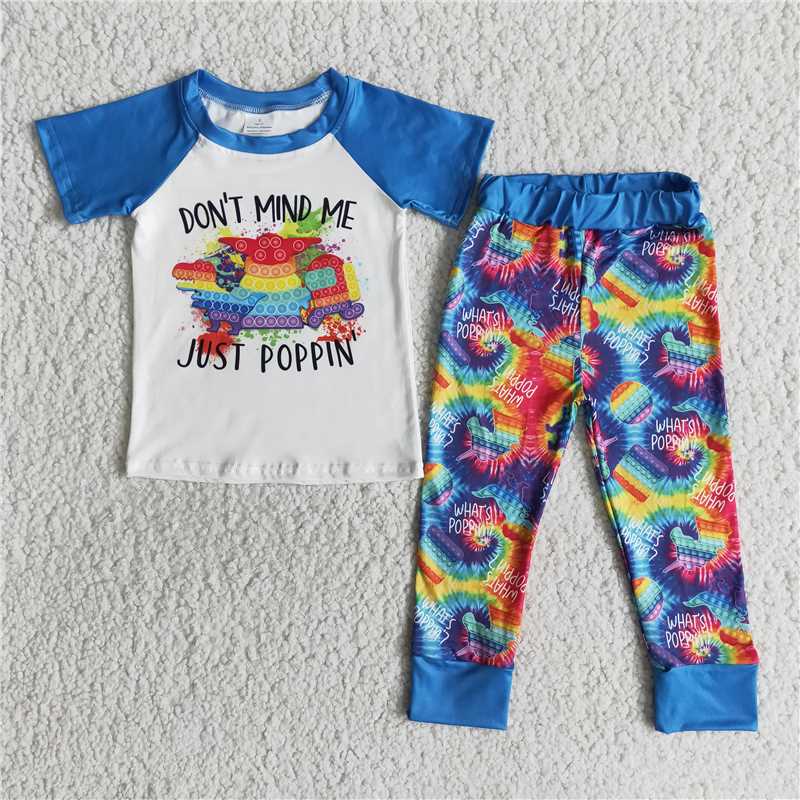 Don't Mind Me Just Poppin Pants Set