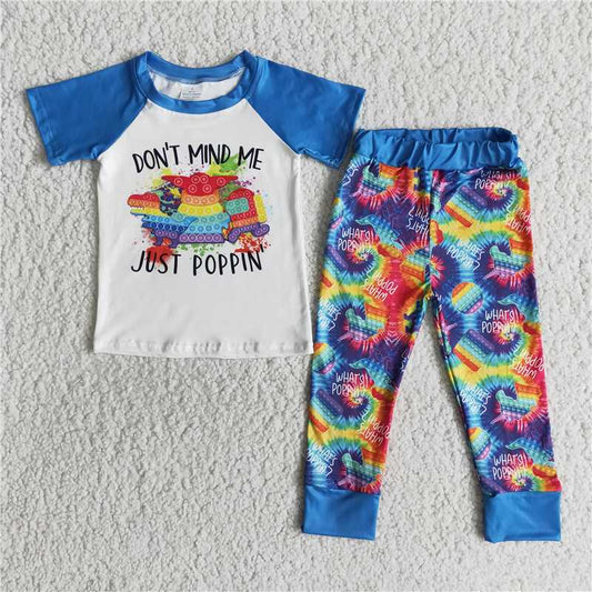 Don't Mind Me Just Poppin Pants Set