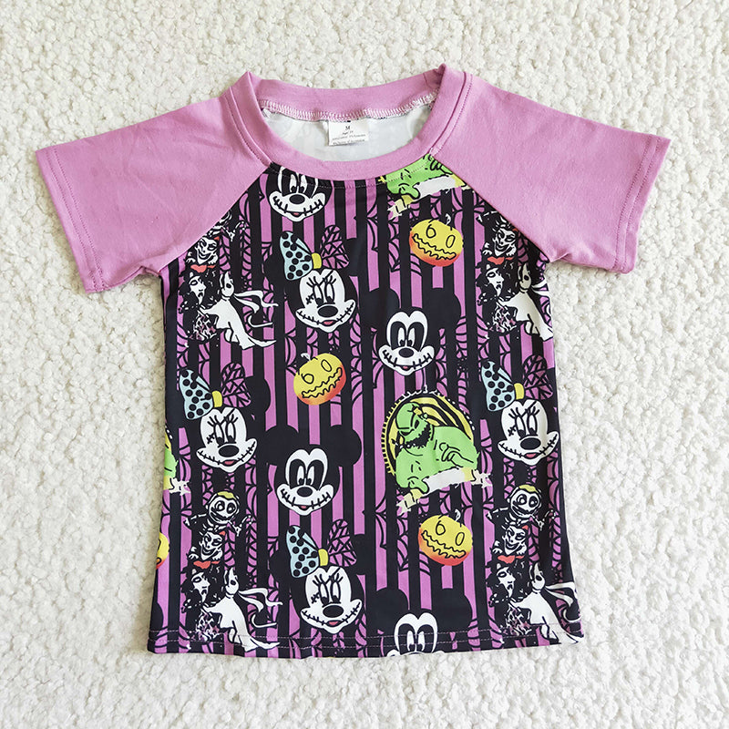 BT0041 Baby Boy Halloween Short Sleeve Shirt