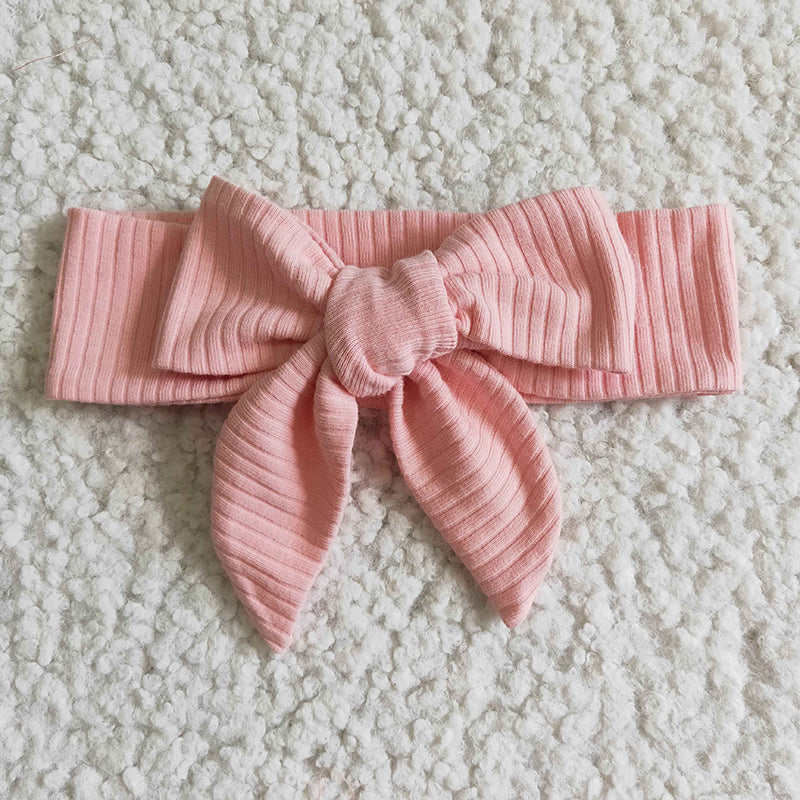 GBO0057 Baby Girl Watermelon Red Cotton + Headband Bummies Outfit