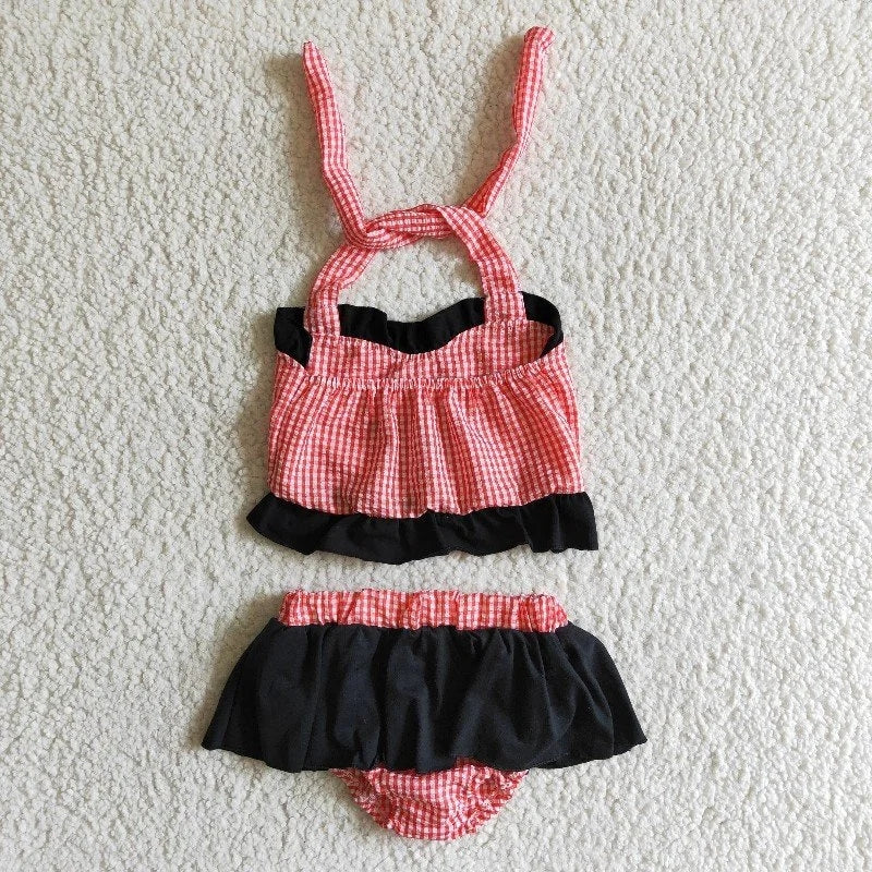 A2-11* Baby Boy Blue Swim Trunks Embroidery Shorts