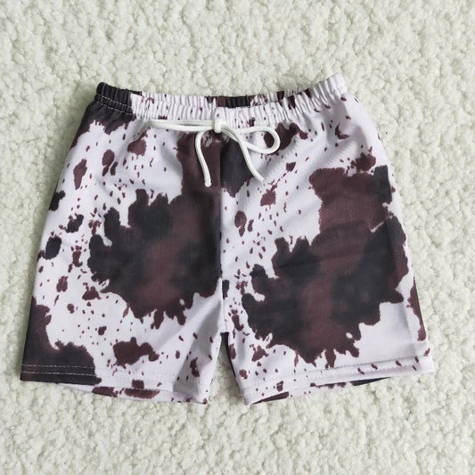 C13-12 Boy Summer CowHide Swim Trunks Shorts