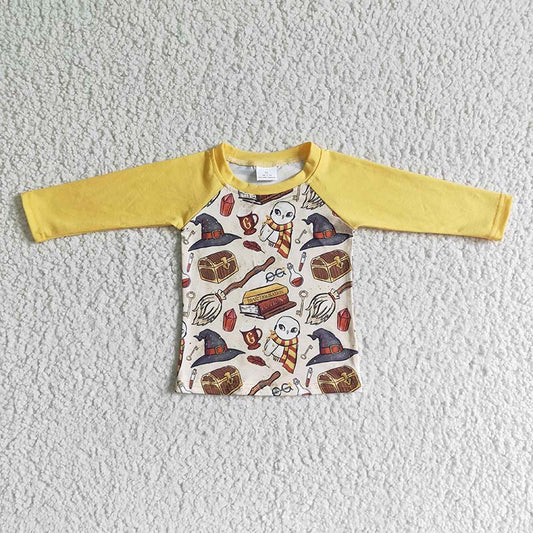 6 A31-11 Baby Boy Yellow Shirt