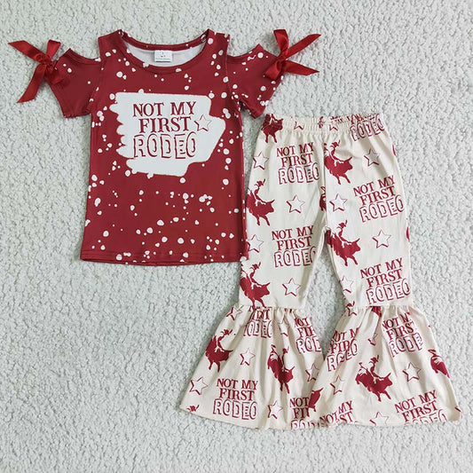 GSPO0088 Baby Girl Horse Pants Outfit