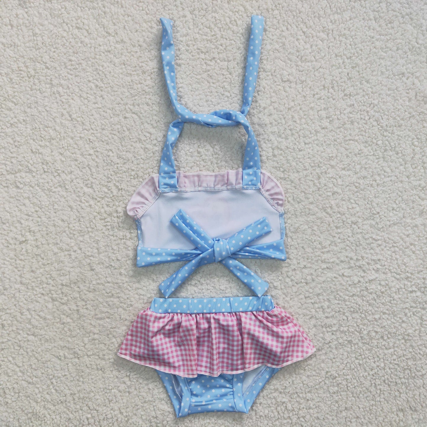 S0059 Baby Girl Princess Swimsuit Summer Outfit
