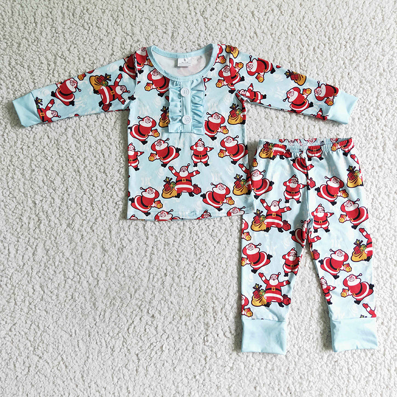 BLP0027 Baby Girls Christmas Pajamas