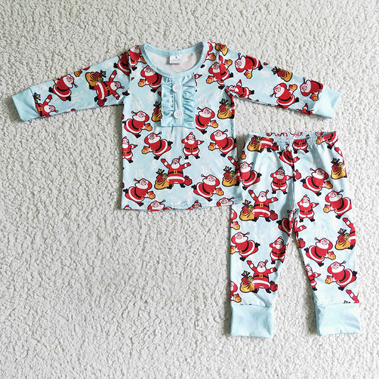 BLP0027 Baby Girls Christmas Pajamas