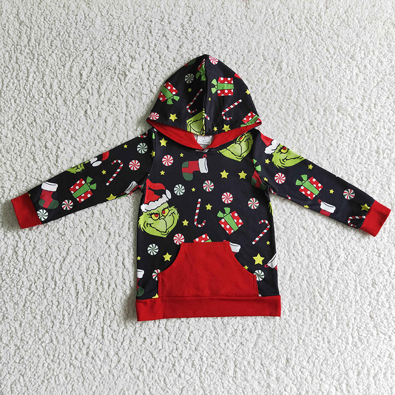 BT0069 Baby Kids Christmas Hoodie Shirt