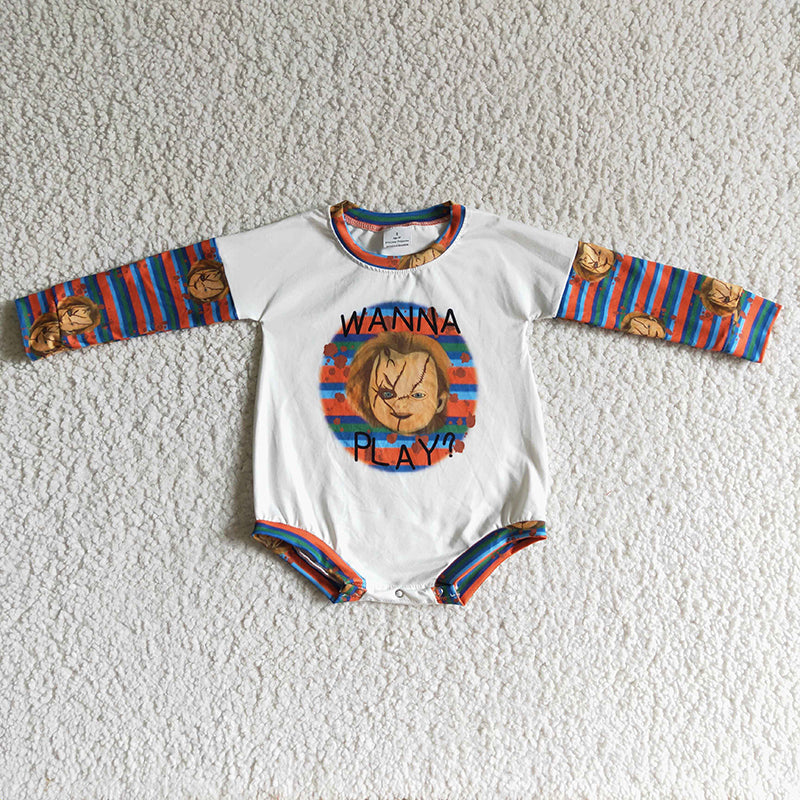 LR0127 Kids Girl Halloween Romper
