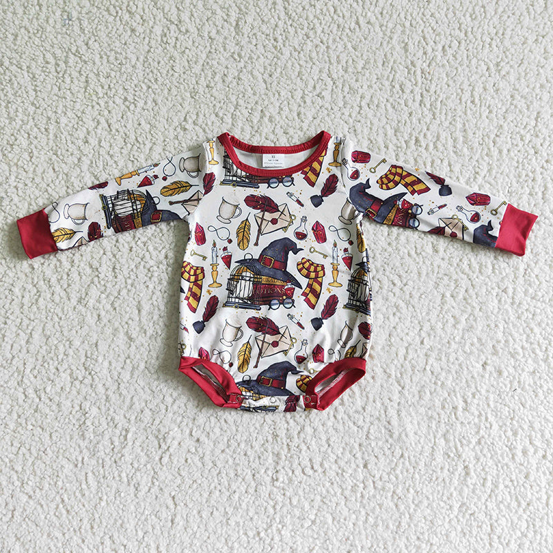 LR0022 Baby Kids Fall Romper