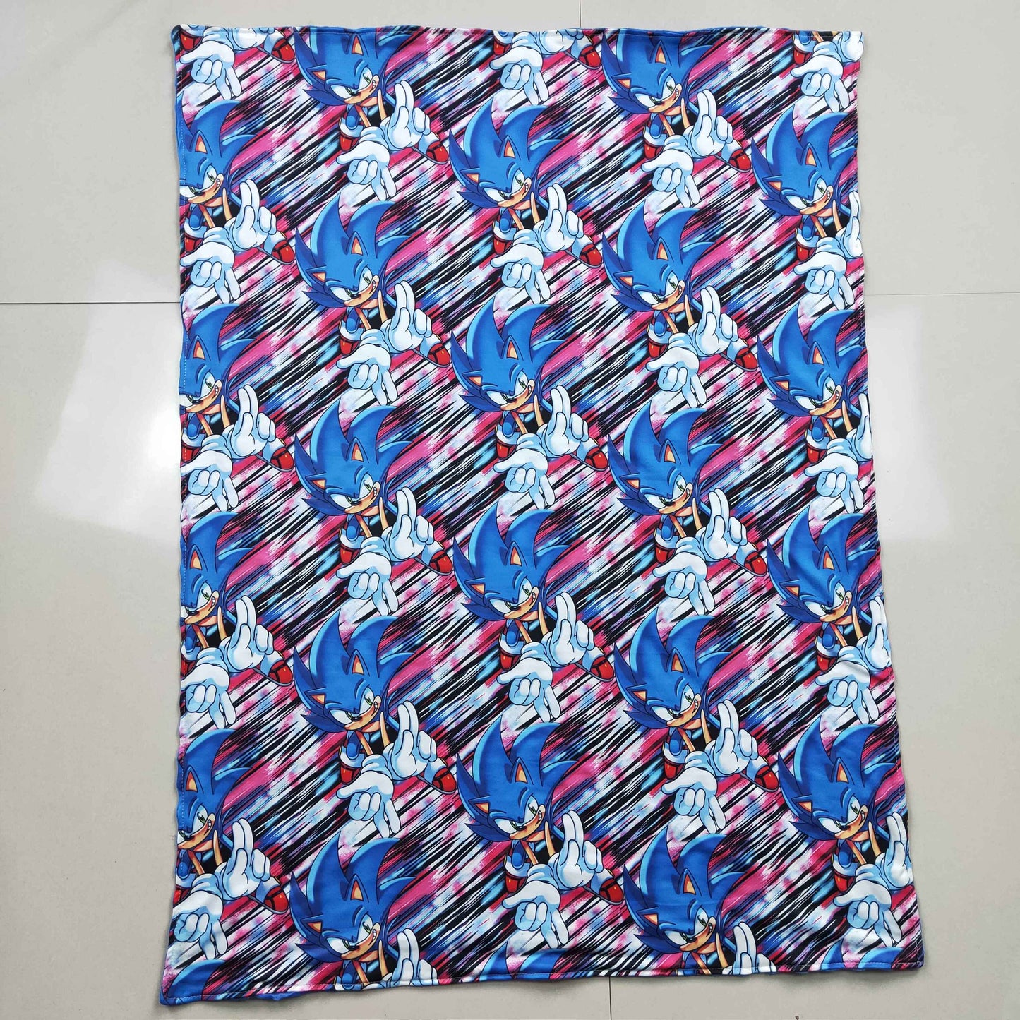 BL0038 Baby Kids Blue Blanket