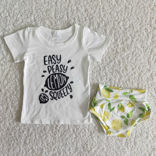 Easy Peasy Lemon Squeezy Bummies Outfit