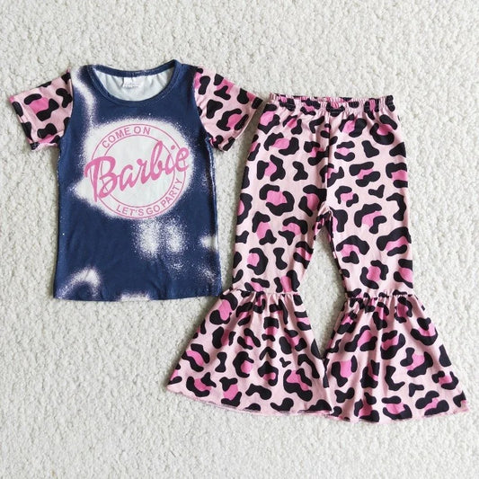 Pink Leopard Bell Outfit