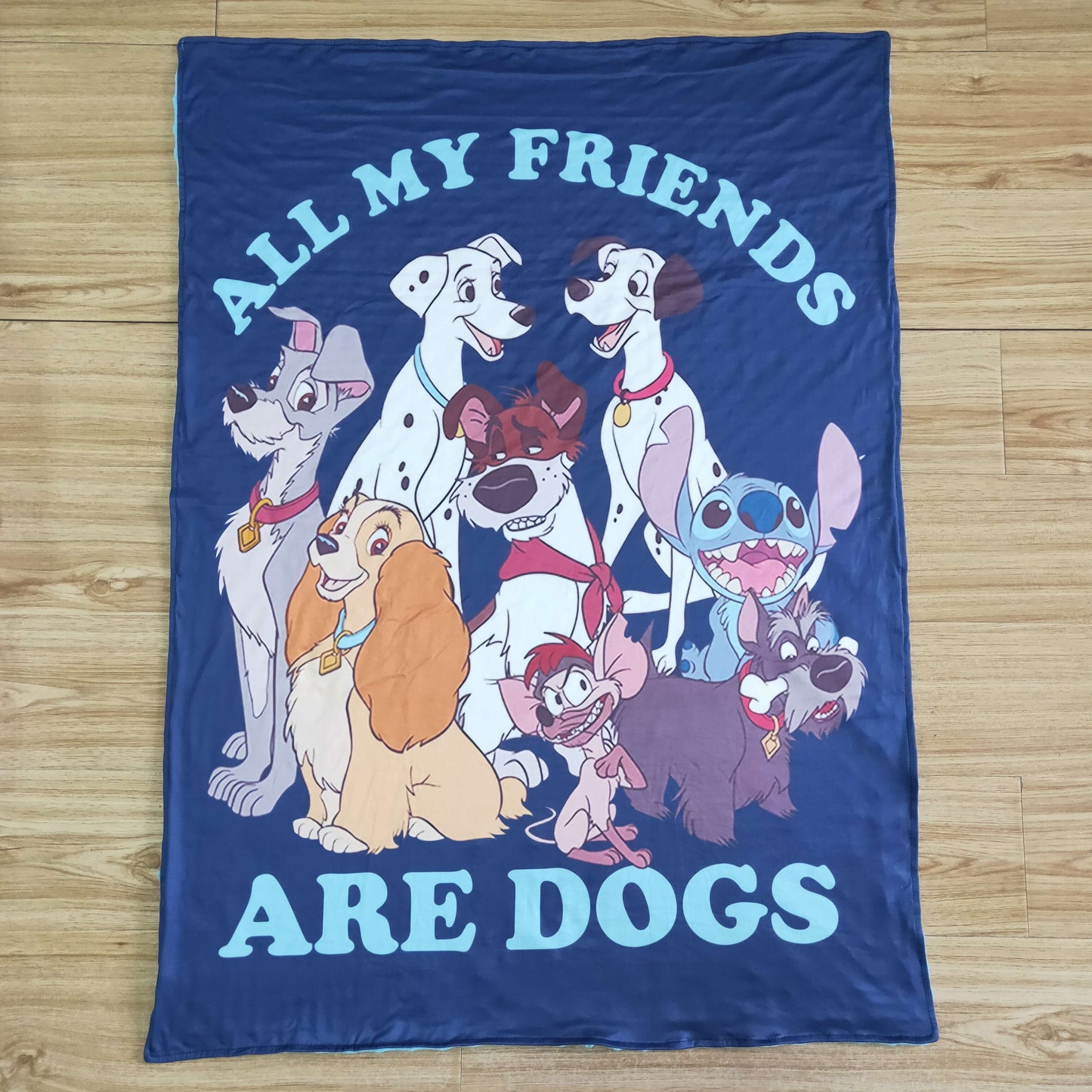 Cute Baby Boy & Girl Dog Blanket