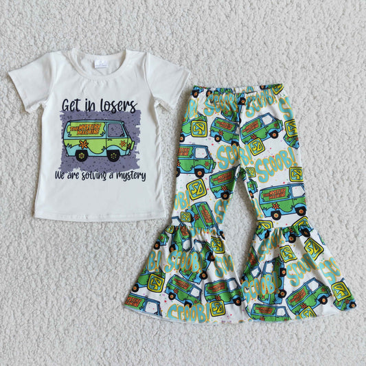 E8-2 Baby Girl Dinosaur Outfit
