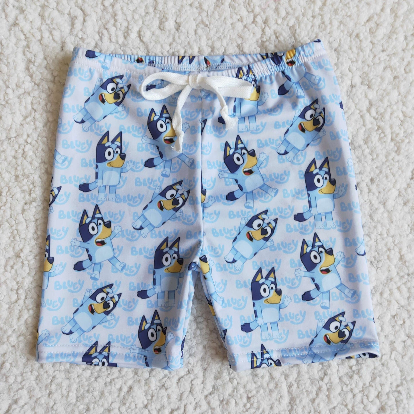 E10-28 Boy Summer Dog Swim Trunks Shorts