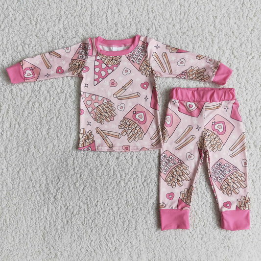 6 A30-14 Fries Pink Pajamas